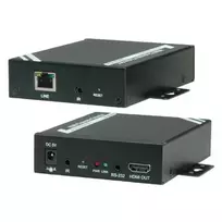 HDMI prailgintuvas per TP, Cat.5-6, kaskaduojamas, 100m, 1920 × 1080 pikselių, 28 × 115 × 91 mm