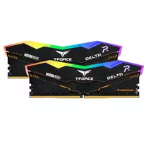 Teamgroup Delta TUF RGB 32GB (2x 16GB) DDR5-6000 CL38 atminties rinkinys, juodas