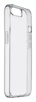 Cellularline Clear Protect – kietas dėklas iPhone 16e/17e su guminiais kraštais