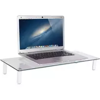 Techly Universalus stalinis monitoriaus stovas, laisvai pastatomas, 20 kg, 33 cm (13 col.), 81,3 cm (32 col.), permatomas