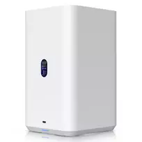 Ubiquiti UNAS-2-W Unifi NAS 2x 3,5 colio HDD lizdai, 2,5GbE, USB-C, POE++ adapteris