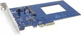 OWC Accelsior S PCIe į 2,5 colio SATA 6G plėtimosi kortelė, skirta Mac Pro (2006–2012) ir PC korpusams