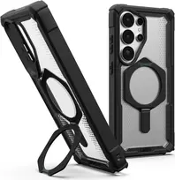 UAG Urban Armor Gear Plasma XTE Dėklas su Atraminėle ir Magnetiniu Moduliu | Samsung Galaxy S26 Ultra | Juodas/skaidrus | 21452211404G