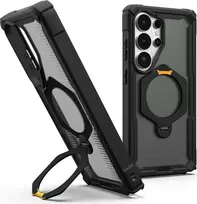 UAG Urban Armor Gear Plasma XTE 360 dėklas su atrama ir magnetiniu moduliu, Samsung Galaxy S26 Ultra, juodas