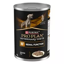 Šlapias šunų ėdalas PURINA Pro Plan Veterinary Diets NF Renal Function terapinis, kiauliena, 400 g skardinė