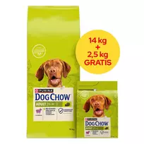 PURINA Dog Chow Adult Ėriena - sausas šunų ėdalas - 14 + 2,5kg