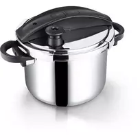 Slėginė keptuvė Lamart LTDSD6 6L Juoda Nerūdijantis Plienas