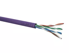 Tinklo kabelis Solarix SXKD-5E-UTP-LSOH UTP CAT5E 100 m mėlynas