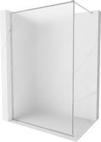 Mexen Kioto-XF dušo siena Walk-in su rėmu 60 x 202 cm, matinė 10 mm, chromas - 800-060-104-01-30-X