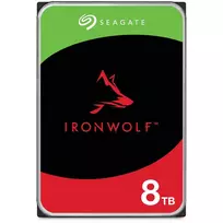 Bundle SEAGATE NAS HDD 8x8TB IronWolf 7200rpm 6Gb/s SATA 256MB cache 8.9cm 3.5inch 24x7 CMR for NAS and RAID Rackmount systems BLK