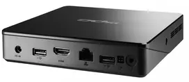Shuttle XPC nano NS02EV2 Mini PC su Android 8.1, 2GB RAM, 16GB eMMC, juodas
