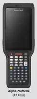 HONEYWELL CK62: 5G+WiFi 6E, SIM, 4 colių, 47