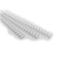 GBC rišimo viela MultiBind 12 mm, sidabrinė, 130 lapų, A4, 281 mm, 124 mm, 100 vnt.