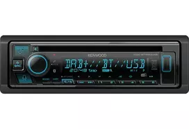 Kenwood KDC-BT560DAB Juodas 50 W Bluetooth