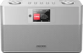 Kenwood CR-ST100S-S internetinis radijo imtuvas sidabrinis