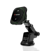 Verbatim Charge 'n' Drive Qi2 belaidis automobilinis magnetinis RGB įkroviklis