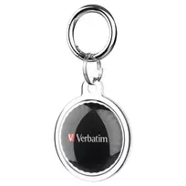 Verbatim My Finder Coin asmeninis ieškiklis, juodas, atsparus dulkėms ir vandeniui, IP66, CR2032