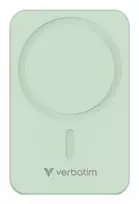 Verbatim Charge 'n' Go Essentials belaidis magnetinis maitinimo bankas 20000 mAh žalias