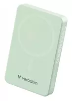 Verbatim Charge 'n' Go Essentials belaidis magnetinis power bank 10000 mAh žalias