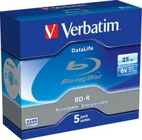 Verbatim DataLife 6x BD-R 25GB 5 vnt