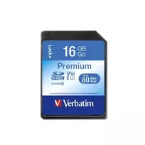 Verbatim Premium 16GB SDHC Class 10 atminties kortelė