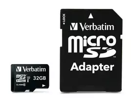 Verbatim Pro 32GB MicroSDHC UHS Class 10 atminties kortelė