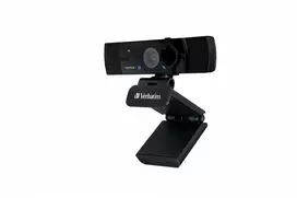 Verbatim 49580 internetinė kamera 4K Ultra HD, USB 2.0, juoda