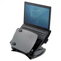 Fellowes Professional Series stovas nešiojamam kompiuteriui, juodas, metalinis, 85–245 mm