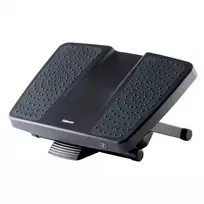 Fellowes Professional Series pėdų atrama Ultimate Foot Support, 3 aukščio reguliavimai, masažinis paviršius, juoda