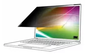 3M BPNDE006 privatumo filtras ekranui 36,8 cm (14,5 colio) nešiojamam kompiuteriui, berėmis