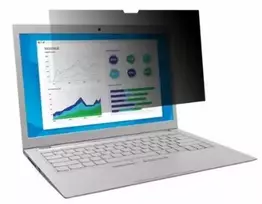 3M PF140W1B privatumo filtras 35,6 cm (14 colių) nešiojamam kompiuteriui, berėmis