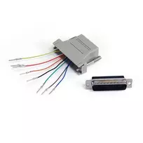 StarTech.com DB25 į RJ45 modulinis adapteris – kištukas / lizdas, DB-25, RJ-45, pilka
