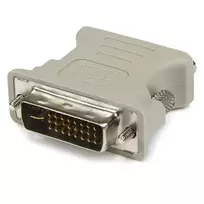 StarTech.com DVI į VGA adapteris – kištukas į lizdą, DVI-I, VGA, smėlio spalvos