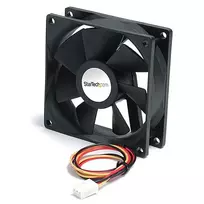 StarTech.com 92x25mm tylus kompiuterio korpuso ventiliatorius su rutuliniais guoliais ir TX3 jungtimi