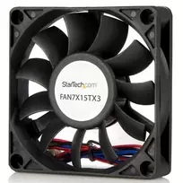 StarTech.com 70x15mm atsarginis kompiuterio korpuso ventiliatorius su rutuliniais guoliais ir TX3 jungtimi