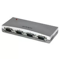 StarTech.com 4 prievadų USB į RS232 serijinį DB9 adapterių šakotuvas