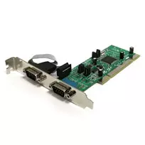 StarTech.com 2 prievadų PCI RS422/485 nuoseklioji adapterio kortelė su 161050 UART