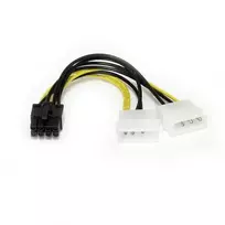 StarTech.com 6 colių LP4 į 8 kontaktų PCI Express vaizdo plokštės maitinimo adapteris