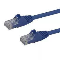 StarTech.com 7m CAT6 Ethernet kabelis - mėlynas CAT 6 Gigabit Ethernet laidas - 250MHz 100W PoE RJ45 UTP tinklo/jungiamasis laidas su apsauga nuo užkabinimo ir įtempimo mažinimu, individualiai išbandytas
