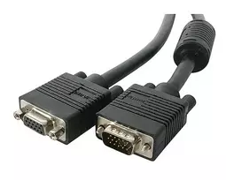 StarTech.com 15 m aukštos raiškos VGA ilginimo laidas su koaksialiniu kabeliu - HD15 M/F