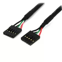 StarTech.com 24 colių vidinis 5 kontaktų USB IDC pagrindinės plokštės jungiamasis laidas F/F