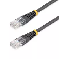 StarTech.com Cat5e kištukinis kabelis su lieformais RJ45 jungtimis - 15 m - Juoda