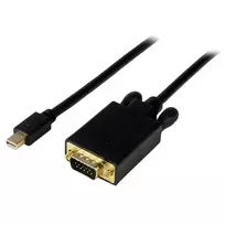 StarTech.com 10ft (3m) Mini DisplayPort į VGA adapterio laidas – mDP į VGA 1920x1200 – juodas