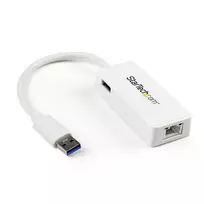 StarTech.com USB 3.0 į Gigabit Ethernet adapteris su USB prievadu - Baltas