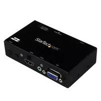 StarTech.com 2x1 HDMI + VGA į HDMI keitiklio jungiklis su automatiniu ir prioritetiniu perjungimu – 1080p