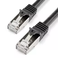 StarTech.com Cat6 jungiamasis kabelis - ekranuotas (SFTP) - 1 m, juodas