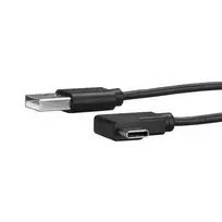 StarTech.com USB-A į USB-C laidas – stačiu kampu – vyriškas/vyriškas – 1 m (3 pėdos) – USB 2.0