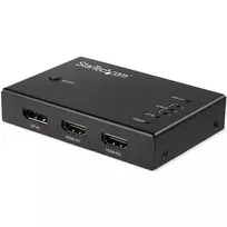 StarTech.com 4 prievadų HDMI vaizdo jungiklis - 3x HDMI ir 1x DisplayPort - 4K 60Hz