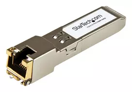 StarTech.com Brocade 95Y0549 suderinamas SFP modulis – 1000BASE-T – SFP į RJ45 Cat6/Cat5e – 1GE Gigabit Ethernet SFP – RJ-45 100 m