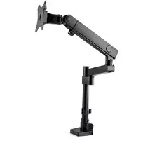 StarTech.com ARMPIVOT2USB3 laikiklis monitoriui ant stalo su 2 USB 3.0 prievadais, pilnas judesys, iki 34 colių (8 kg), VESA, spaustuvinis/įleidžiamas montavimas, mechaninė spyruoklė